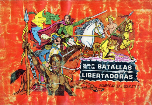 Álbum De Las Batallas Libertadoras (  Figuritas )  Venezuela