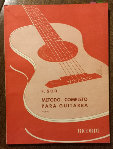 Método Completo Para Guitarra - Sor Coste