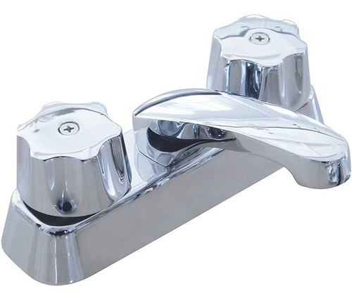 Mezcladora Cromada Para Lavabo (resistente Y Duradera)