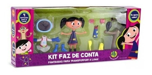 Bonecas Kit Faz De Conta - Show Da Luna - Dtc