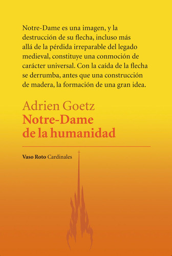 Notre-dame De La Humanidad, De Goetz, Adrien. Editorial Vaso Roto Ediciones, Tapa Blanda En Español