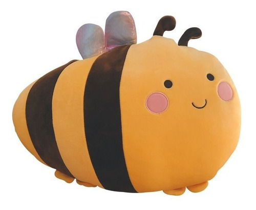 Imagen 4 de 8 de Peluche Almohada Cojín Abeja 50cm