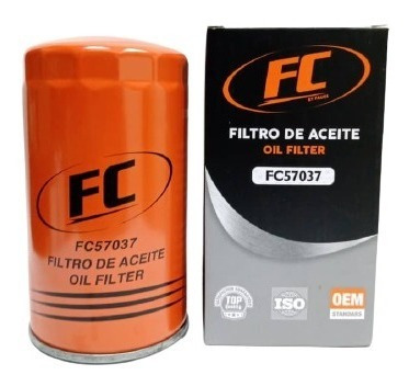 Filtro De Aceite Fc57037/ Wix 57037 Para Maquinaria Case 