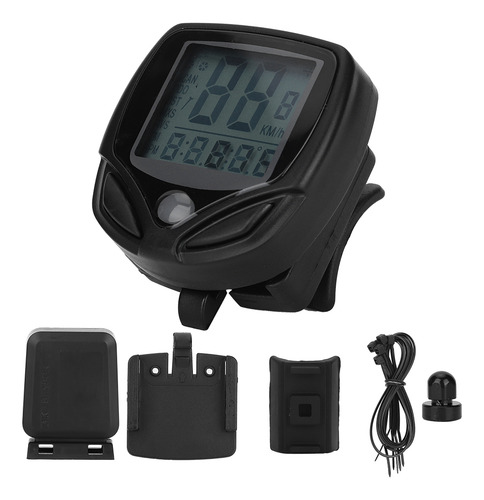 Computador, Tipo Inglês, Display Digital Lcd, Mountain Bike