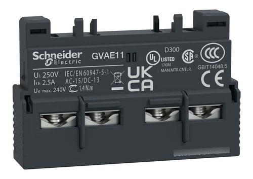 Contacto Auxiliar Para Guardamotor Gvae11 Schneider 