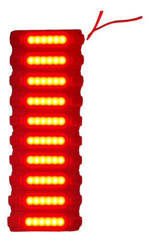 Modulo Led Cob Dome Piraña 6chips Azul-amarillo-rojo-verde-b