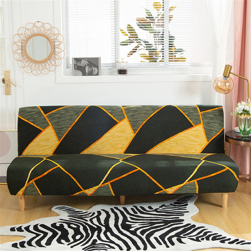 Funda For Sofá Cama Sin Brazos Con Futón Elástico