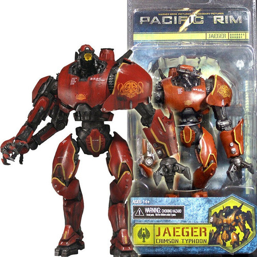 Pacific Rim Jaeger Crimson Typhoon Figura Modelo Juguete A