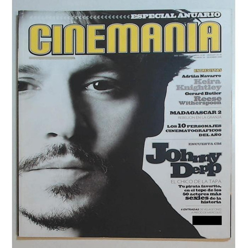 Revista Cinemania - Año 5 - Numero 56 - Diciembre 2008