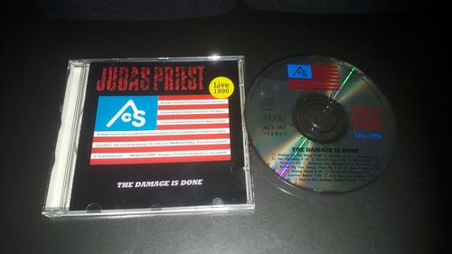 Cd Bootleg Prensado Judas Priest The Damage Is Done 1990 (Usado)