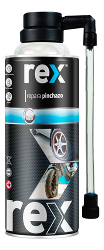 Spray Repara Pinchazo 450ml Rex 