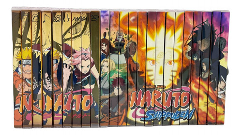 Naruto Y Naruto Shippuden Serie Completa Dvd