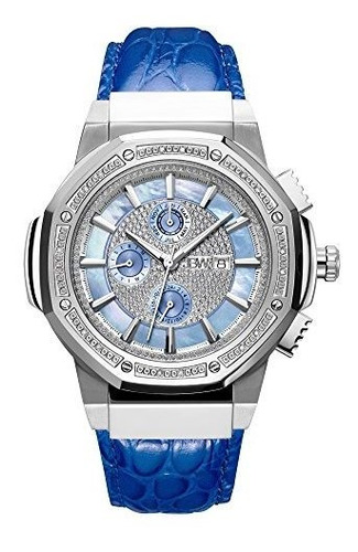 Reloj De Pulsera Jbw Saxon Con Diamantes 0.16 Ctw