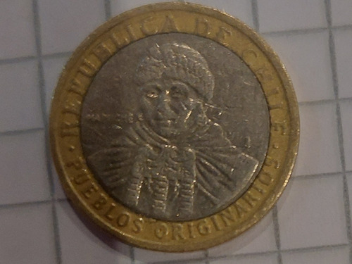 Moneda 100 Pesos Chile - Chiif 2006