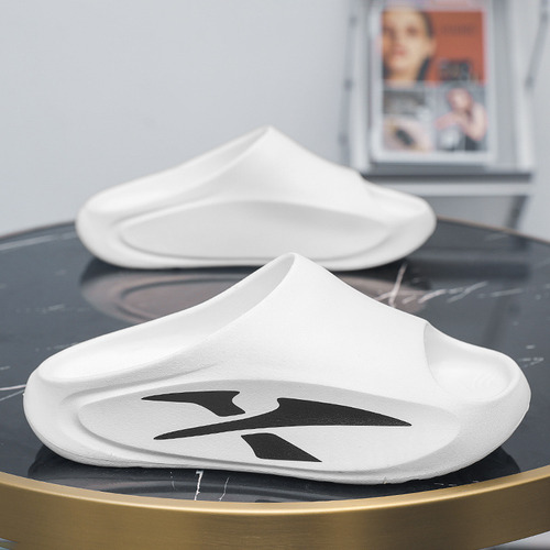 Zapatillas Casuales De Playa Con Fondo Grueso Para Hombre