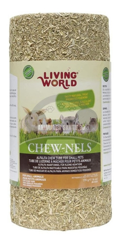 Tubo De Alfalfa M Living World Juguete Cuy Hamster Conejo