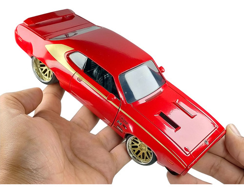 1972 Plymouth Gtx Escala 1:24 Marca Jada