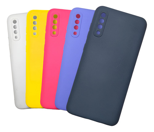 Capa Compatível Com Samsung Galaxy A70 Aveludadas + Pelicula