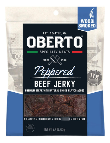 Carne Seca De Res Con Pimienta 76 Gramos Paquete De 8