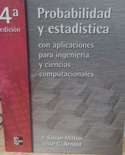 Libro Probabilidad Y Estadistica - Milton