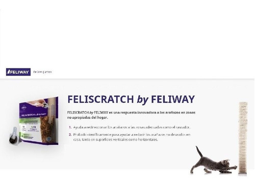 Feliscratch By Feliway P/ Gato P/ Reducir Los Arañazos
