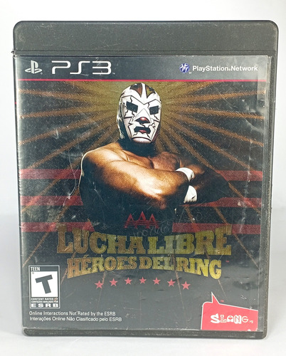 Lucha Libre Aaa Heroes Del Ring Ps3 (Usado)