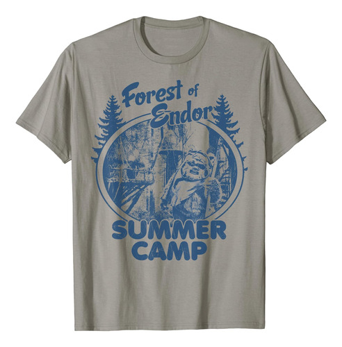 Polera De Campamento De Verano Star Wars Wicket Ewoks Endo