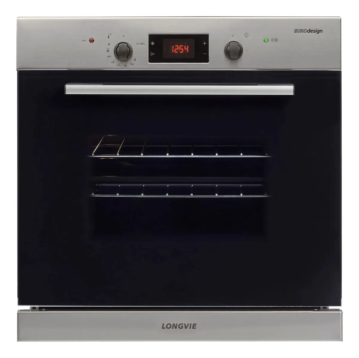 Horno A Gas Touch Longvie H6900xt C/vent. Tang. Grill Eléct. Color Acero inoxidable