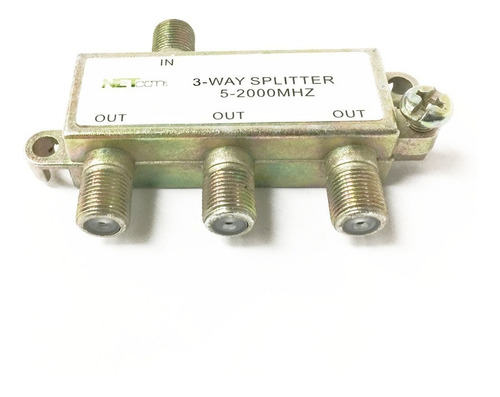Splitter Coaxial 3 Vías 5-2000mhz