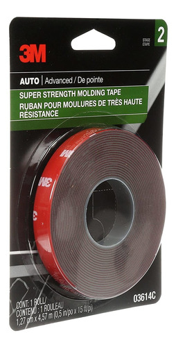 Cinta Para Moldeo Resistente 1.27 Cm X 4.60 Mts Df 03614 3m