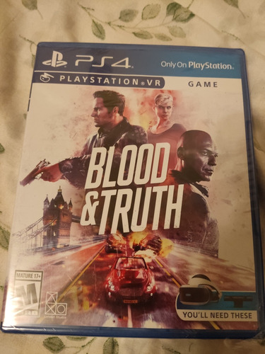 Blood & Truth Playstation 4 Ps4