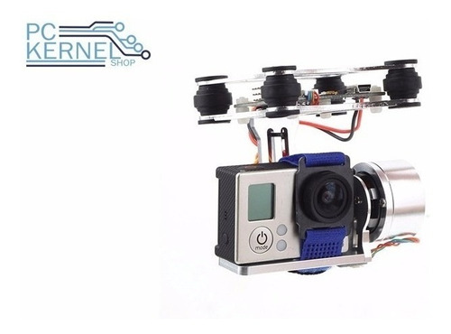 Gimbal Cámara Gopro Para Drone Doble Motor Y Estabilizadores