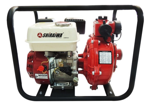 Shiraiwa Shwp20-h Motobomba De Agua A Gasolina  2x2 Pulgadas Alta Presión 55 Metros Uso Agricola 