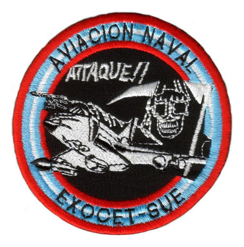 Parche Militar Bordado Aviaci N Naval Exocet Sue Ejercito