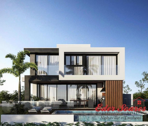 Imagem 3 de 3 de Casa À Venda No Tamboré 11 Com Vista Permanente Para A Mata Preservada - Es1570b