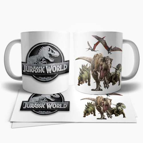 Jurassic World Dinosaurios Taza Tu Propio Estilo