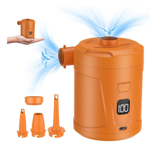 Bomba De Aire De Aire Eléctrico Bomba Inflator De La Bomba