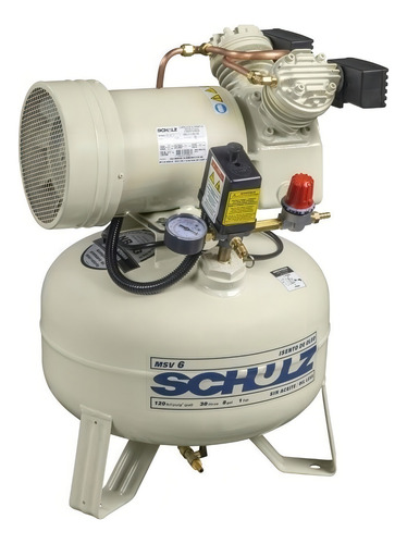 Compressor de ar elétrico Schulz MSV 6/30 29L 1hp