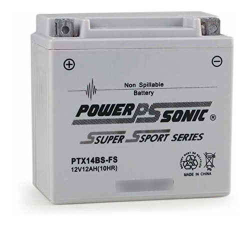 Power-sonic Ptx14b Fs Bateria Powersersport Sellada Sin