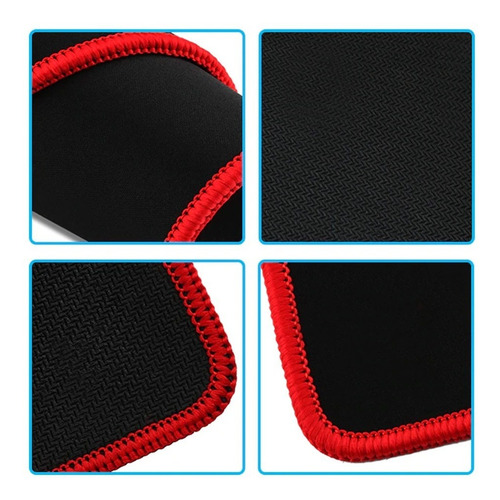 Kit 50 Mousepad Gamer Borda Costurada Speed Edition 27 X 22