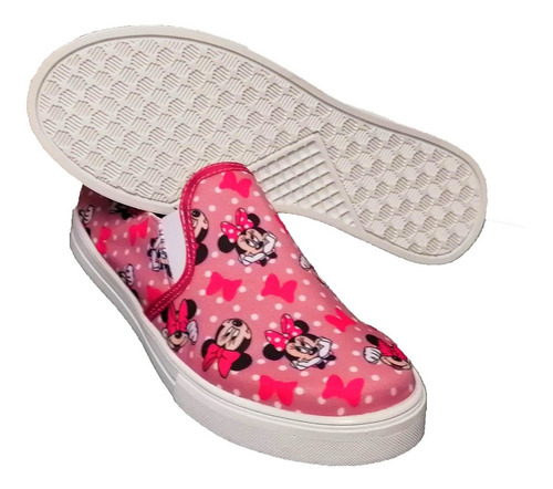 Tenis Zapato Mimie Mouse Lona Moda Casual Envio Full