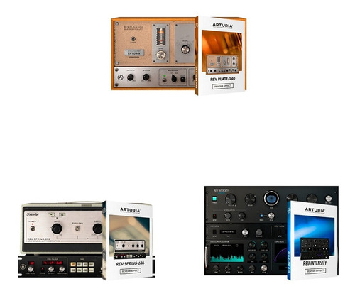 Software Arturia Reverb Pack Licencia Oficial