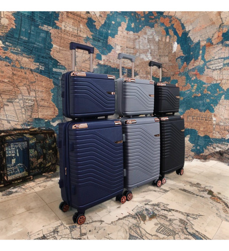Set 4 Maletas De Viaje 20 Y 10 Kgs Grande Y Carry On De Mano