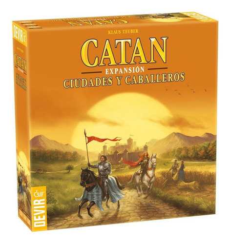 Juego De Mesa Catan: Ciudades Y Caballeros Devir Muy Lejano