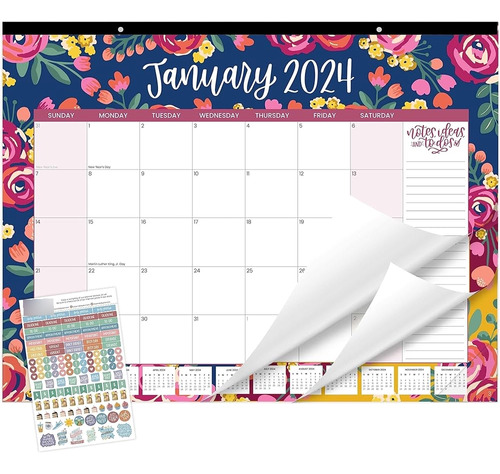 Bloom Daily Planners 2024 Calendario De Escritorio - Almohad