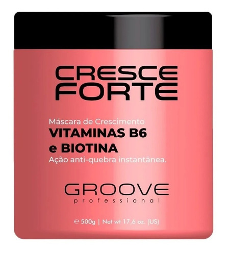 Máscara Crecimiento Anticaída Biotina Vitamina B6 Groove