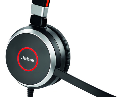 Jabra Headset Sem Fio Evolve 65 Stereo Bluetooth Duo Uc Usb Preto