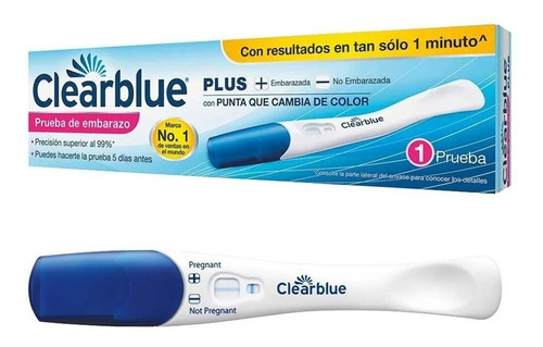 Clearblue Plus Prueba Test Embarazo Precisión 99%