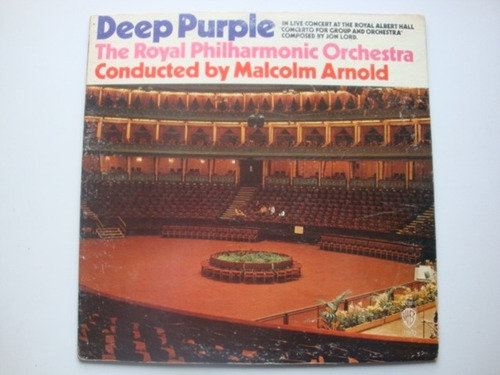 Deep Purple Concerto For Group Lp Vinilo Usa 70 Hh