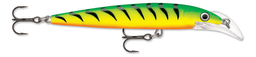 Rapala Scatter Rap Deep Husky Jerk, Firetiger Scrdhj10ft